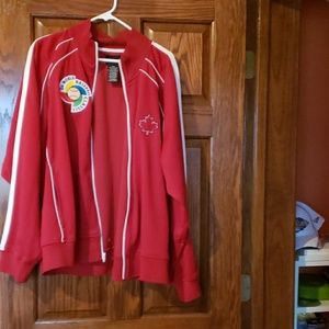 No Boundaries Red Lightweight Jacket